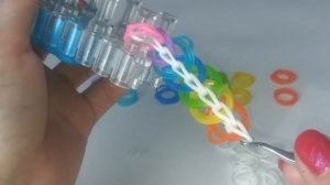 Красивый браслет из резинок на Карандашах, Рогатке или Станке. Браслеты из резиночек RAINBOW LOOM