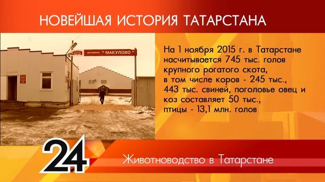 ИСТОРИЯ ТАТАРСТАНА - Животноводство в Татарстане смотреть онлайн