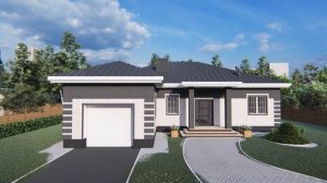 Мы улучшили американский проект! Практичный дом с хорошей планировкой и гаражом! Часть 1