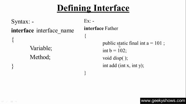 119. Defining Interface in Java Programming (Hindi) смотреть онлайн