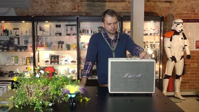Колонка Marshall (Маршалл) Woburn самая большая смотреть онлайн