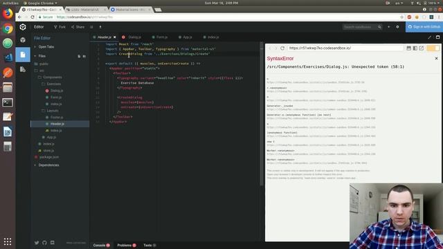 Learn React & Material UI - #8 Forms (Part 1) смотреть онлайн