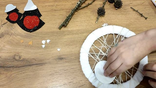 Новогодняя поделка, которую сможет сделать даже ребенок! смотреть онлайн