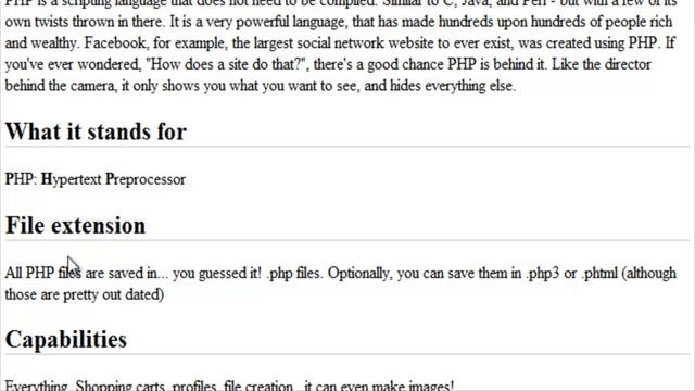 PHP Tutorial | What Is PHP? смотреть онлайн