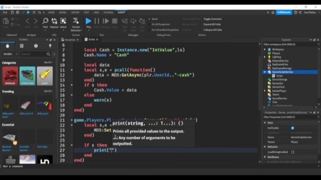 HOW TO MAKE SAVING LEADERSTATS WORKING 2023| ROBLOX STUDIO смотреть онлайн
