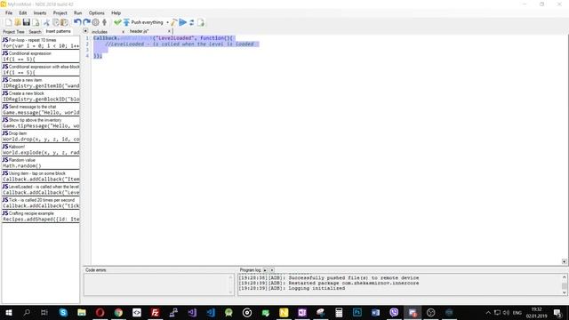 #mineprogramming Winter Coding School | Зимняя школа кода #mineprogramming | УРОК 1 смотреть онлайн