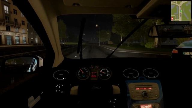 | City Car Driving 1.5.9.2 | Ford Focus 2 2.0i HatchBack 2008 | смотреть онлайн