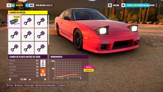 TUNEANDO un NISSAN 240SX en FORZA HORIZON 5 ? смотреть онлайн