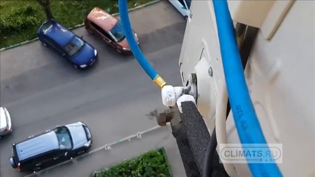 Оттайка крана на внешнем блоке смотреть онлайн