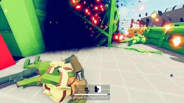 Zombie 100 Units vs Army Soldier - Totally Accurate Battle Simulator TABS смотреть онлайн