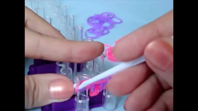 Браслет из резинок Рыбий хвост на станке | Как плести из резинок Rainbow Loom браслет Рыбий хвост смотреть онлайн