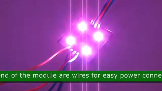 98781 5050 LED Module Water Proof RGB Common Cathode смотреть онлайн