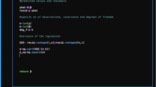 Writing OLS Routine in Python from Scratch- Part 1 смотреть онлайн