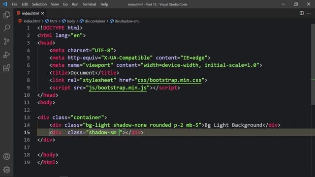 12. Bootstrap 5 Shadows Tutorial Bangla | Bootstrap 5 Tutorial For Beginners смотреть онлайн