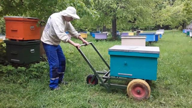 Пасечная тележка самодельная. смотреть онлайн