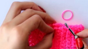 Кошелек из резинок Лумигуруми. Сумочка из резинок крючком без станка  Rainbow Loom