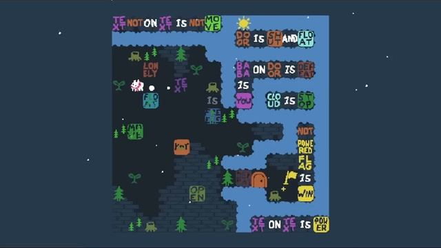 Baba Is You: FROZEN ICE BLOCKS смотреть онлайн