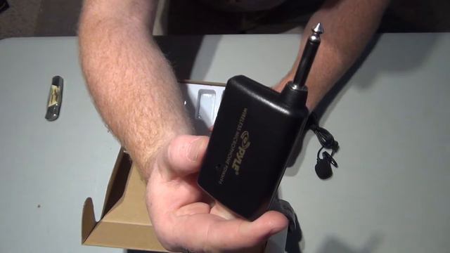 Pyle Audio Wireless Microphone System PDWM96 - Unboxing смотреть онлайн