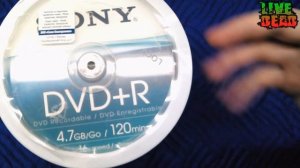 Распаковка # Обзор ►Чистые Диски SONY DVD+R 4.7GB (100 ШТ.)◄