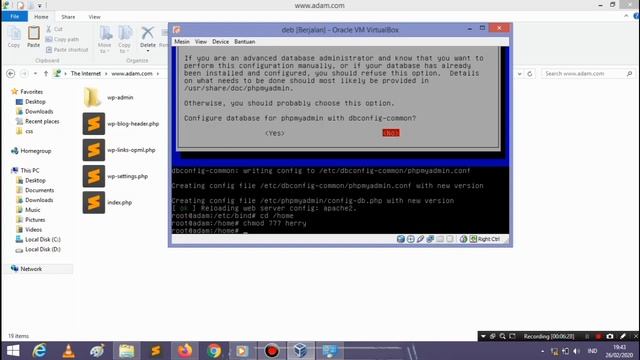 Cara Install Wordpress di Debian 7 - Virtualbox смотреть онлайн