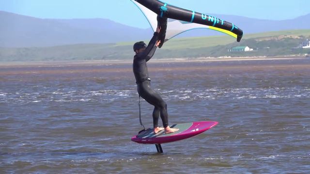 17 - поворот на ветер (WING FOIL_ Heel Toe Tack)