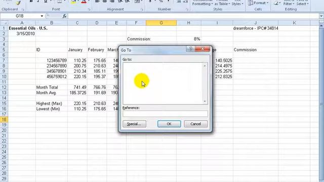 Excel 2010: GoTo смотреть онлайн