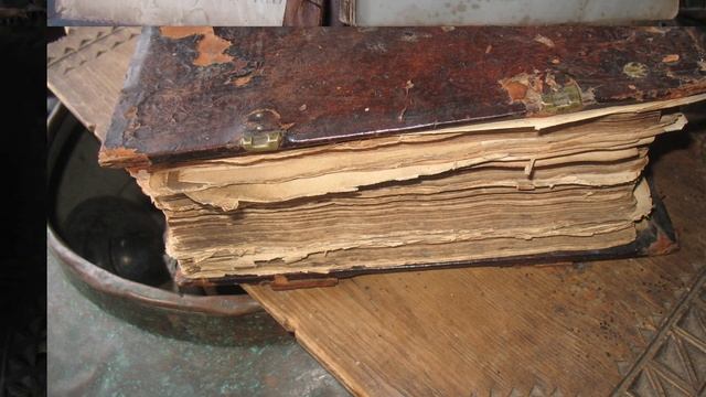 Старинные книги. Коллекция старых вещей крестьянского русского быта и старинных предметов. Old book смотреть онлайн