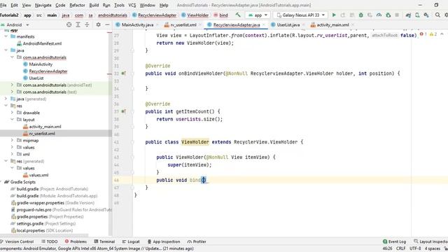 Search from list in RecyclerView Android смотреть онлайн