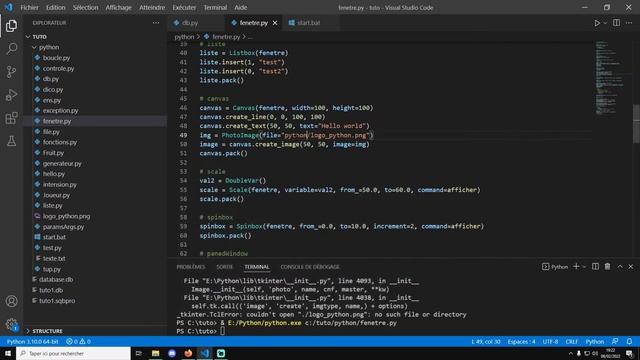 #31 PYTHON - EXECUTER FICHIER PYTHON AVEC UN DOUBLE CLIQUE смотреть онлайн