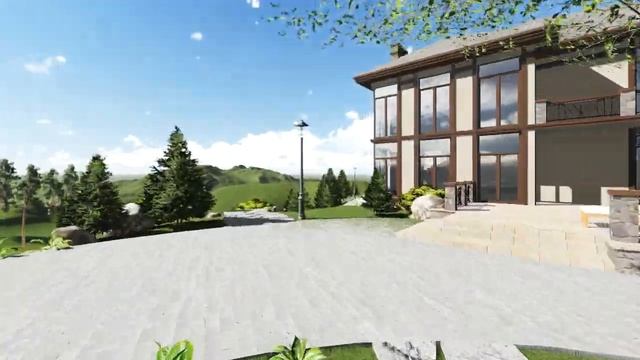 Визуализация дома по проекту BO-10 смотреть онлайн