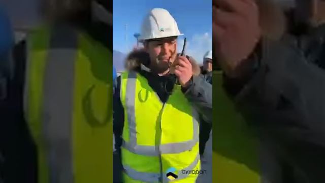 Прибытие первого состава с углём в порт «Суходол» смотреть онлайн