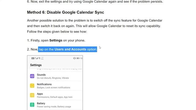 How to Fix Google Calendar not syncing on Android смотреть онлайн