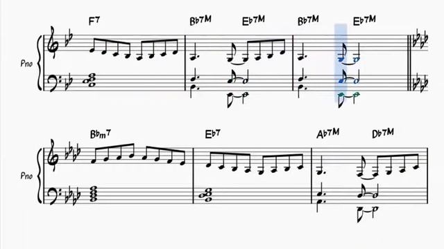 Samba de Uma Nota Só (One Note Samba) - Arr. Piano смотреть онлайн
