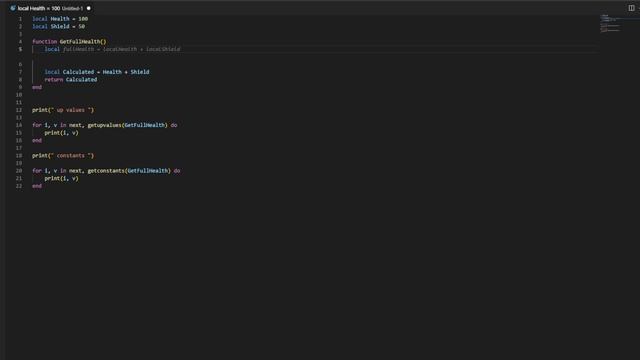ROBLOX LUA: Upvalues and Constants Tutorial смотреть онлайн
