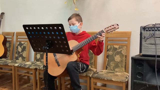 Костюченко Артём - маленькая тарантелла (И. Шошин) смотреть онлайн