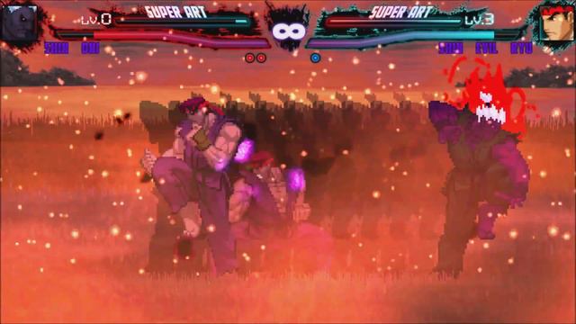 Shin Oni VS Shin Evil Ryu - Grand Finale - Non Canon Street Fighter Story смотреть онлайн