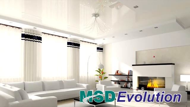 Натяжные экопотолки нового поколения MSD Evolution! смотреть онлайн