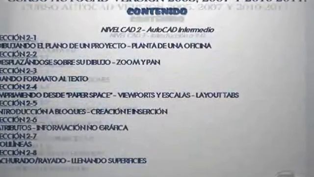 GRAN CURSO DE AUTOCAD VERSION 2005, 2007 Y 2010-2011 смотреть онлайн
