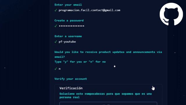 Paso a paso para crear una cuenta de GitHub - Curso Git y GitHub - Capítulo 11 смотреть онлайн