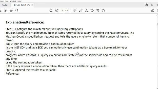 DP-420 Dumps Designing and Implementing Cloud-Native Applications Azure Cosmos DB Dumps April 2022 смотреть онлайн