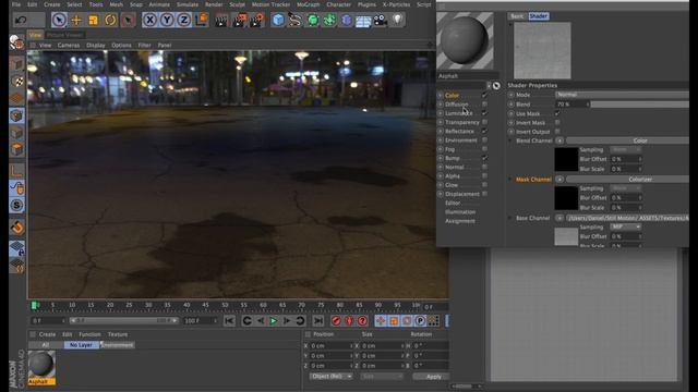 ( / ) C4D TUTORIAL | Procedural Puddles (XPresso as a Shading Network) смотреть онлайн