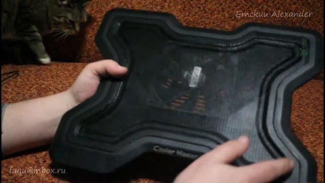 Обзор охлаждающей подставки Cooler Master R9-NBC-2WAK-GP NotePal X1 NoteBook Cooler смотреть онлайн