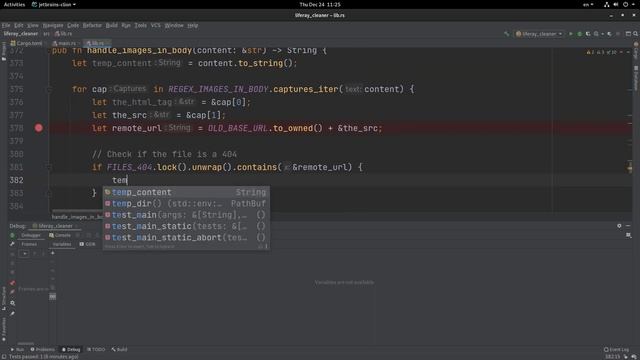 Converting a Python script to Rust (2) смотреть онлайн