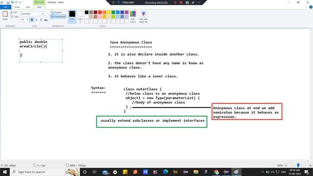 Anonymous Class In Java #Java #LingarajTechhub смотреть онлайн