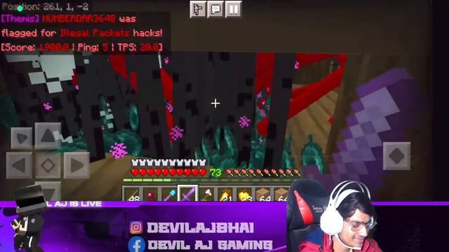 MINECRAFT LIVE STREAM | JOIN MY PUBLIC SMP JAVA / POCKET EDITION 24/7 @Techno Gamerz @GamerFleet смотреть онлайн
