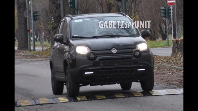 Fiat Panda 4X4 Prototype First Spy Photos Of Road Tests