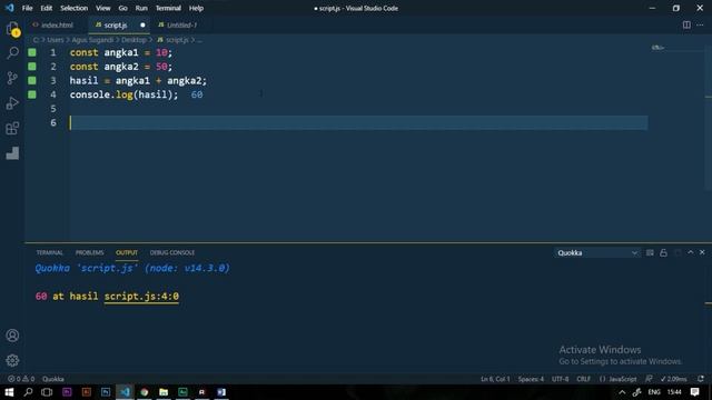 Quokka.js Live Feedback (Inline Output) untuk Javascript Developer || VS Code Extension. смотреть онлайн