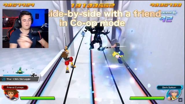 MELODY OF MEMORY LOOKING GROOVY! | Kingdom Hearts MoM Release Date Trailer Reaction смотреть онлайн
