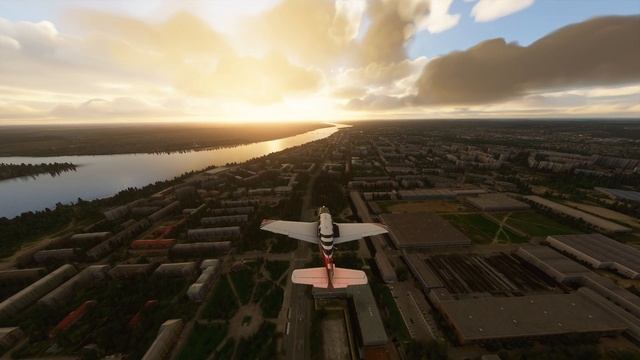 Microsoft Flight Simulator 2020: Рыбинск Ярославская обл смотреть онлайн
