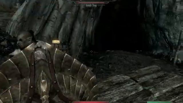 Skyrim, short and brutal shield fighting смотреть онлайн